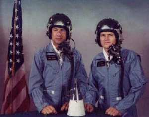 Jim Lovell and Frank Borman Jim Lovell and Frank Borman
