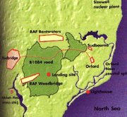 Rendlesham Forest Map